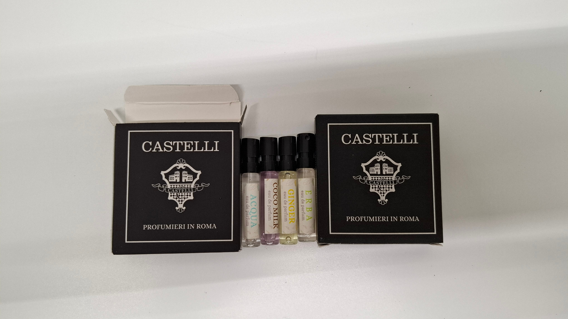 Discovery Kit Castelli con quattro fragranze in taglia prova