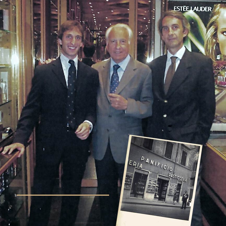 Castelli profumeria Roma storia