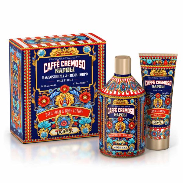 BAGNOSCHIUMA 500ML + CREMA CORPO 200ML CAFFÈ CREMOSO