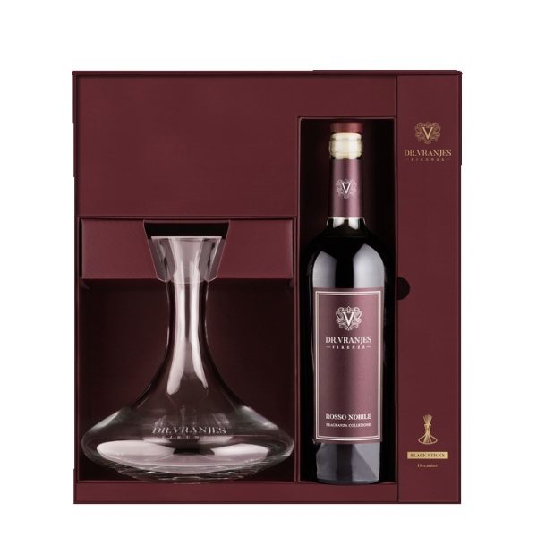 Dr. Vranjes - Decanter Rosso Nobile e Bottiglia Bordolese