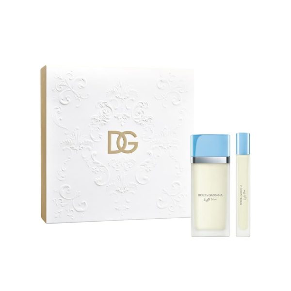 Light Blue Set Eau De Toilette 50 ml+Travel Spray 10 ml