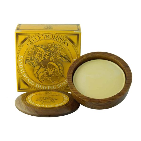 Geo. F. Trumper - Sandalwood Shaving Soap Wooden Bowl