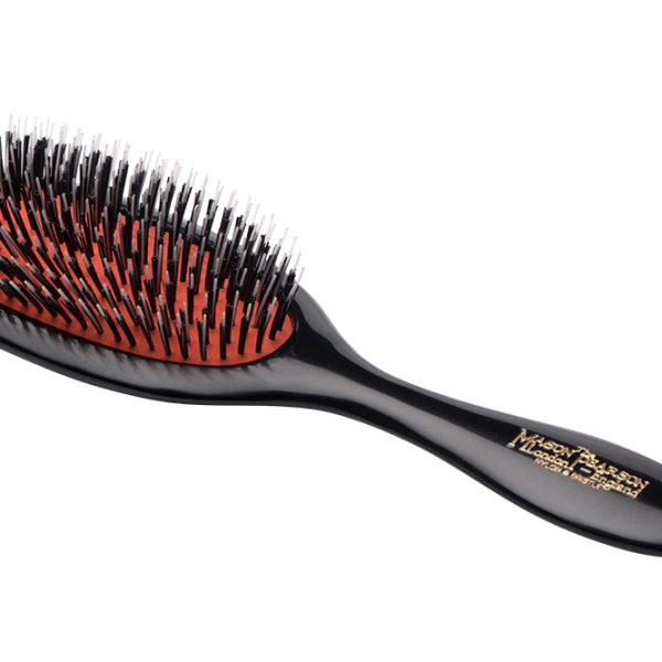 Mason Pearson - Handy Bristle/Nylon Hairbrush Dark Ruby/Black