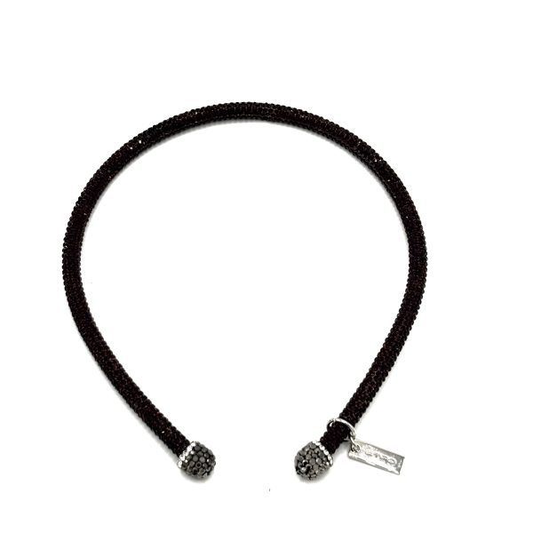 Cerchietto Tubo Strass