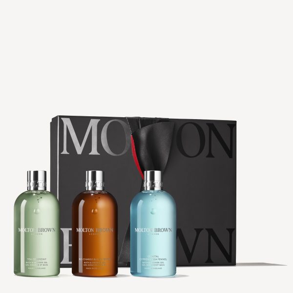Molton Brown - The Woody Fresh Body Care Collection 3 x 300ml